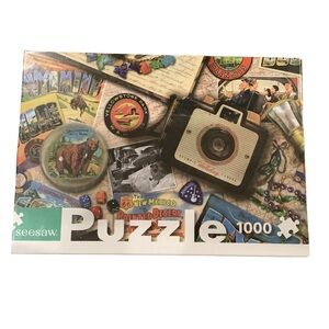 Travel Theme 1000 Piece Puzzle